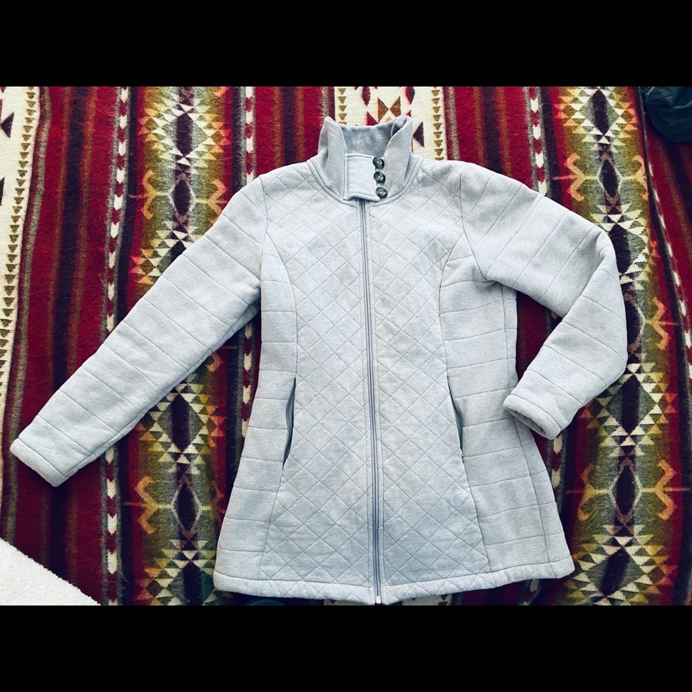 North Face Gray Winter Jacket with, Very Warm!